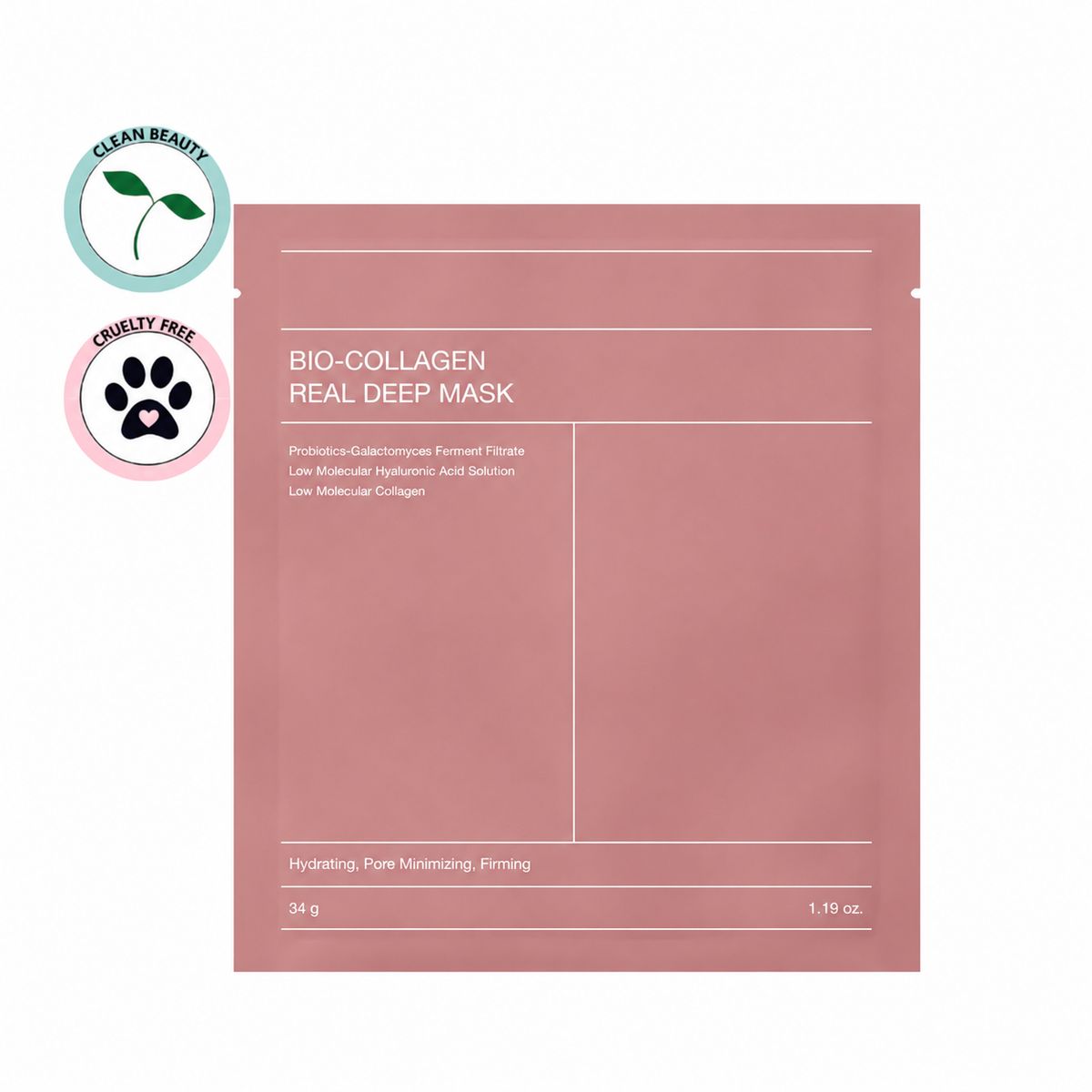 Maschera Viso Glass Skin Coreana al Collagene