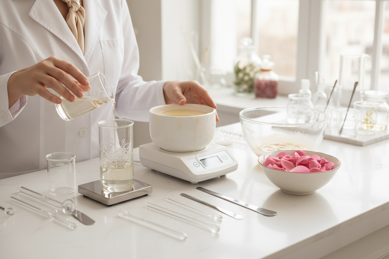 Processo di creazione in laboratorio